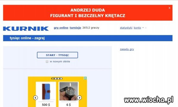Kury z kurnika nie lubią Andrzeja