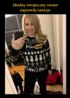 Idealny świąteczny sweter