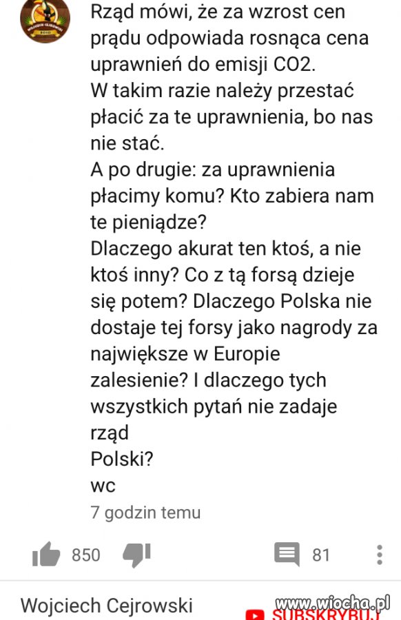 Ceny prądu w górę?