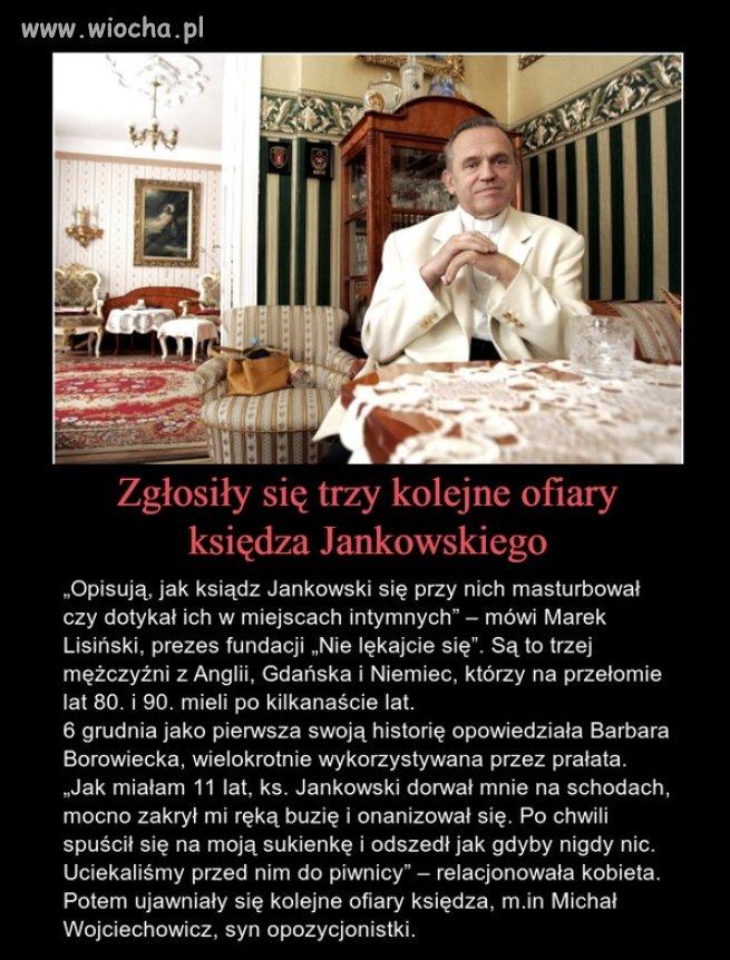 On nie zasługuje na miano człowieka...