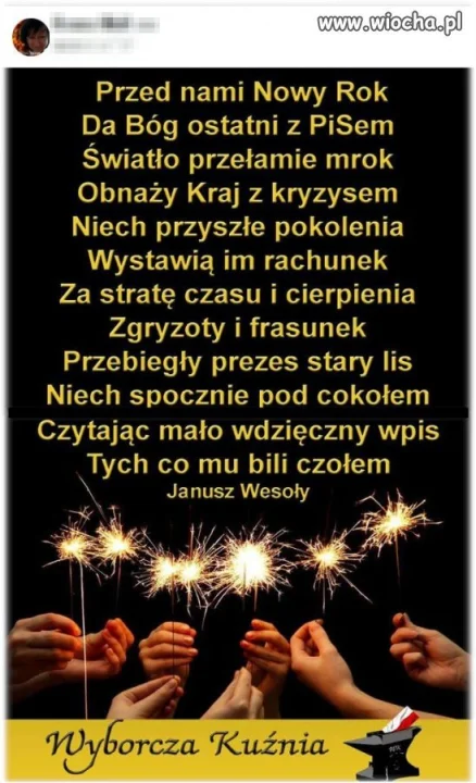 Życzenia Noworoczne