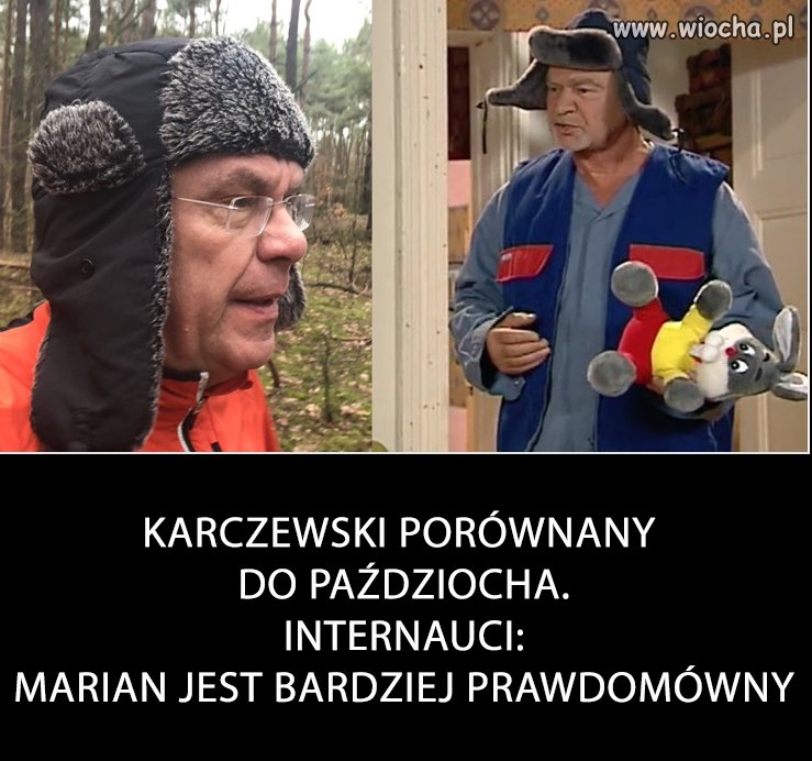 Marian się obrazi 