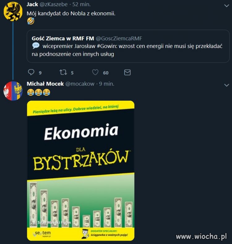 Mamy kandydata  do nagrody Nobla.