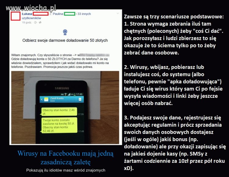 Wirusy na fb