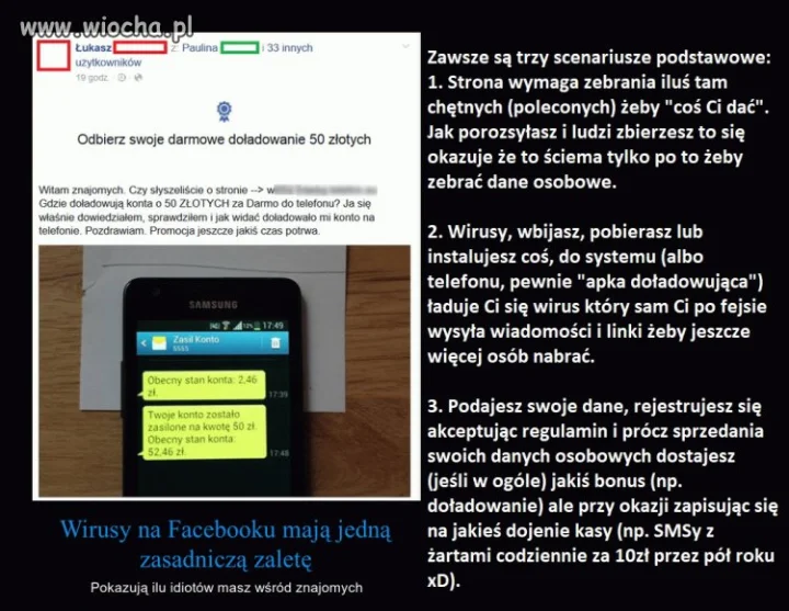 Wirusy na fb