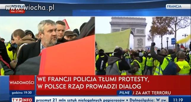 Niech się rząd polski cieszy,że blokada 