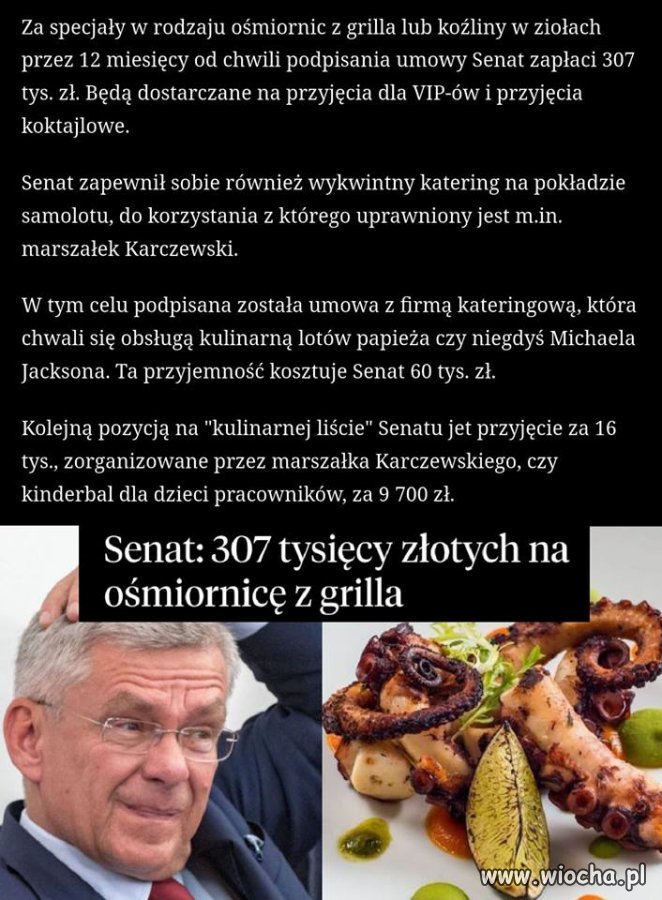 A tyle przed wyborami mówili o skromności...