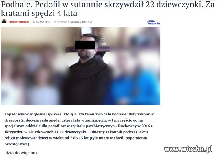 Powinien dostać rok kary od każdej skrzywdzonej