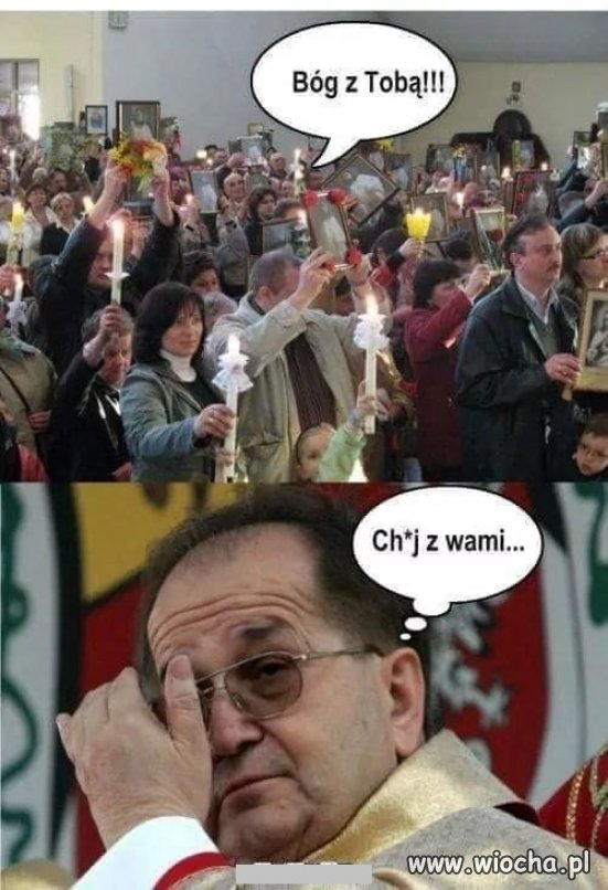 Szczere życzenia od ojca Inkasenta ...