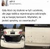 Gdy ktoś Ci wjedzie w tyłek