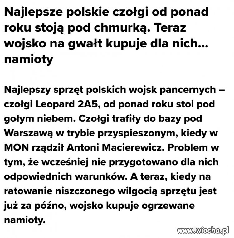 Kto bogatemu politykowi zabroni..?
