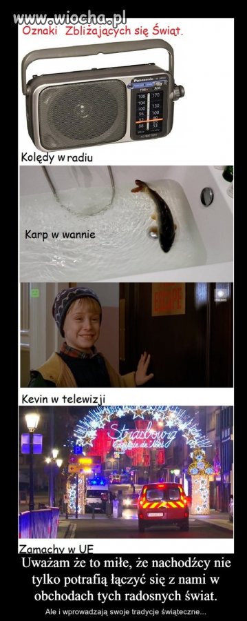 Oznaki zbliżających się Świąt