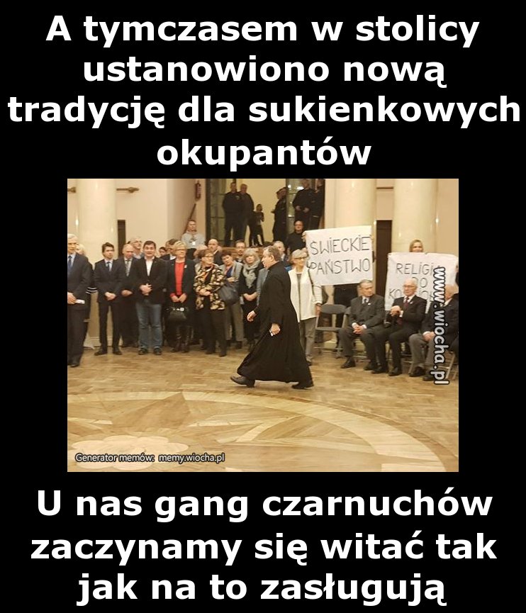 A tymczasem w stolicy ustanowiono nową tradycję