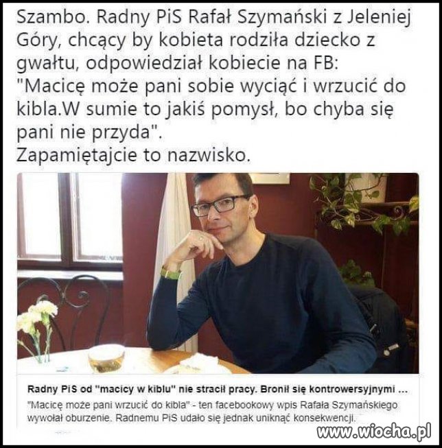Nie poniósł konsekwencji...czy oni z pisu