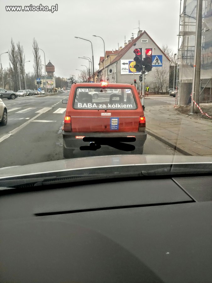 Baba za kółkiem