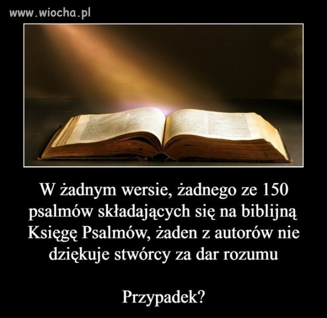 Przypadek ?   Nie sądzę ...