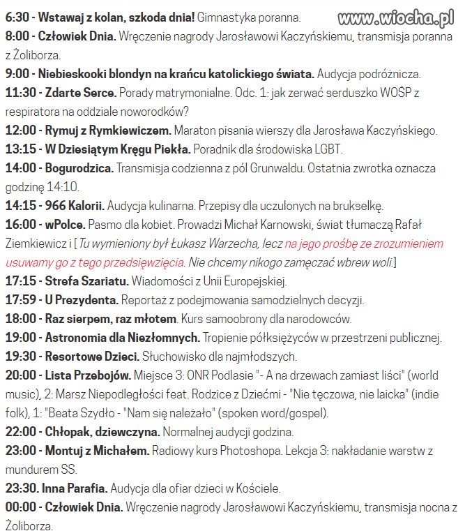 Nowa ramówka Radia Zet