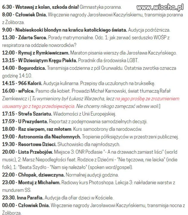 Nowa ramówka Radia Zet
