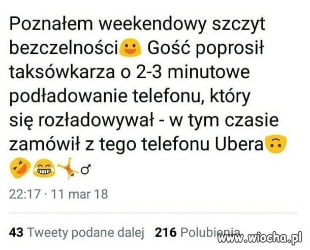 Trafił się klient