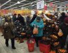Promocja w supermarkecie na mandarynki