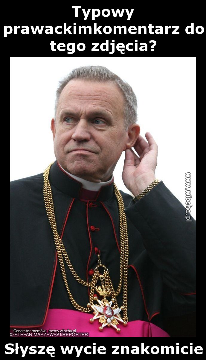 Typowy prawackim komentarz do tego zdjęcia?