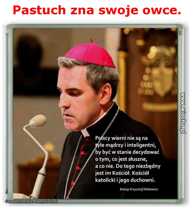 Pastuch zna swoje owce.