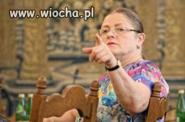 Ten palec niech sobie Pani wsadzi.