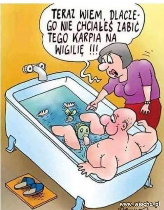 W tym roku nie zabijam karpia. 