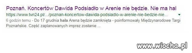 Nie ma hal, nie ma hal, nie ma hal...