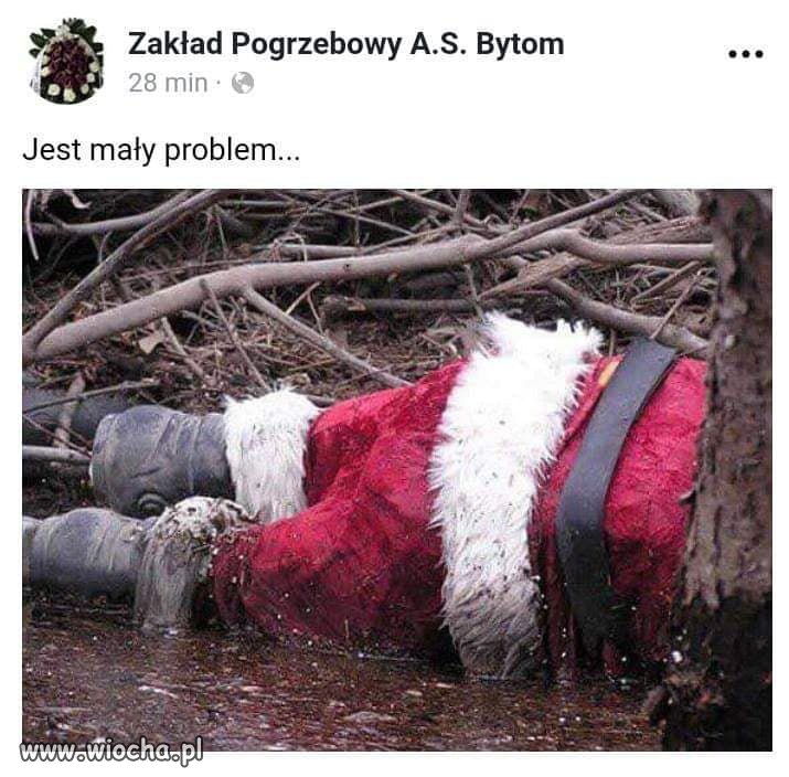 Reklama mało świąteczna