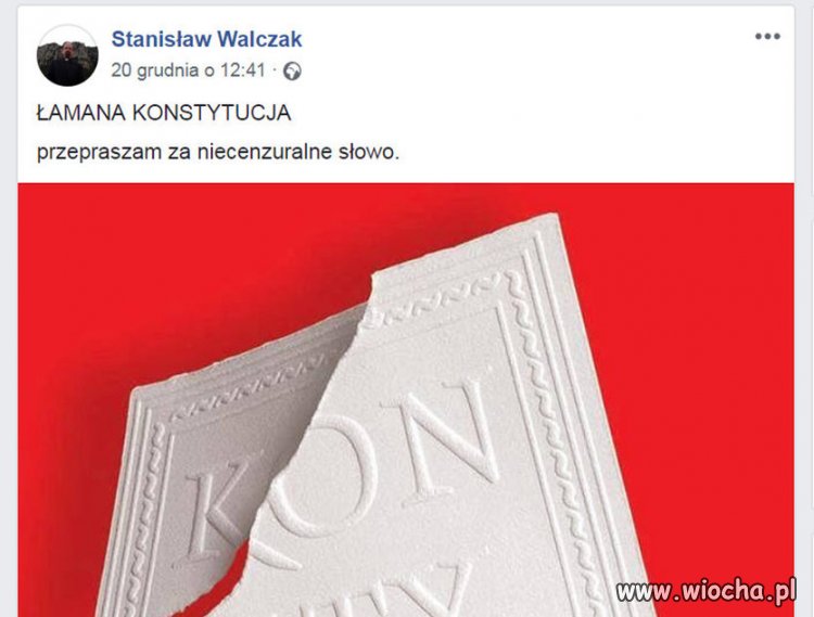 Łamana konstytucja
