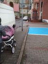 Taki ładny chodnik przed urzędem Miasta Ujście