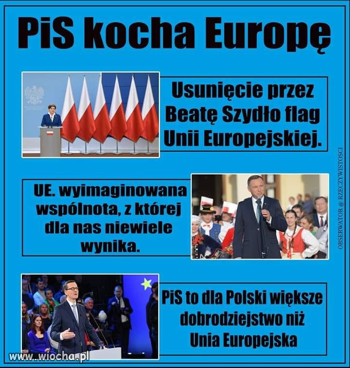 Słuchając pisowców o unii...wszystko robią