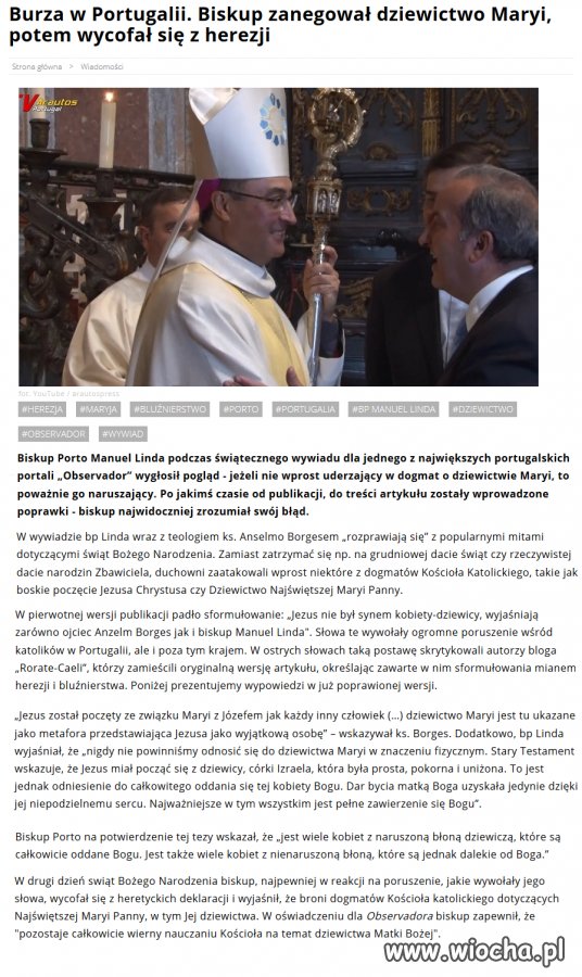 Oni (biskupi) już sami nie wiedzą co mówią...