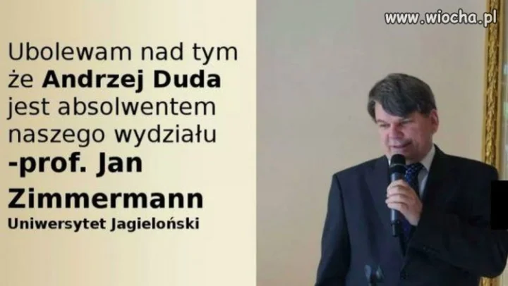 Nawet jego promotor