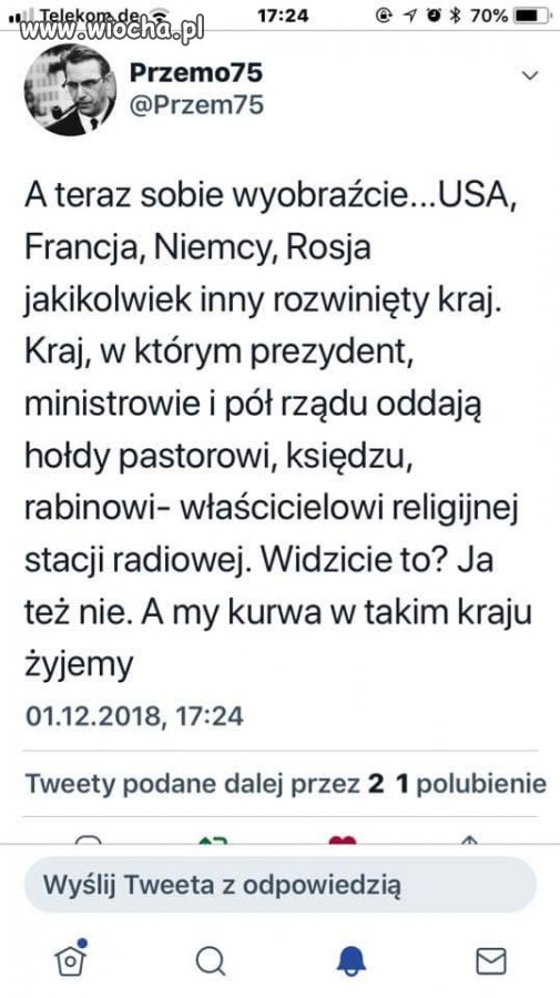 Rozumiem to że mają potrzebę
