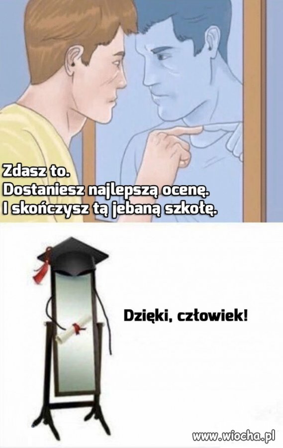 Najbardziej zmotywowane lustro na świecie