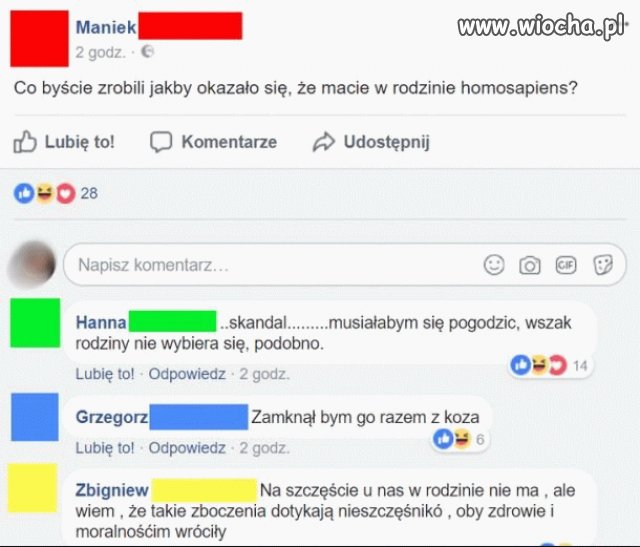 Homosapiens w rodzinie