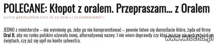 Macie jakiś pomysł na alternatywną nazwę ?