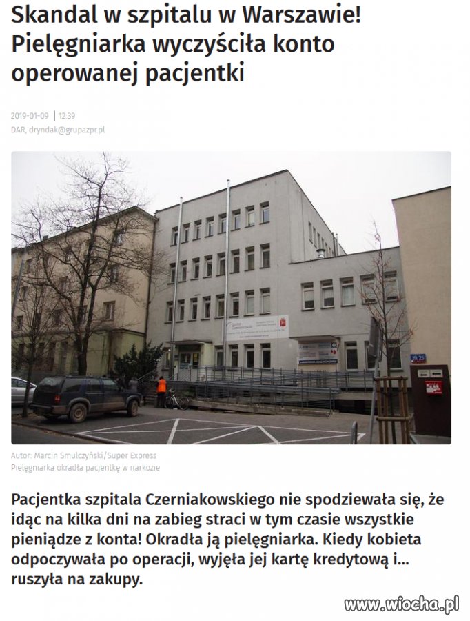 Nie chciałabym trafić na taką pielęgniareczkę,