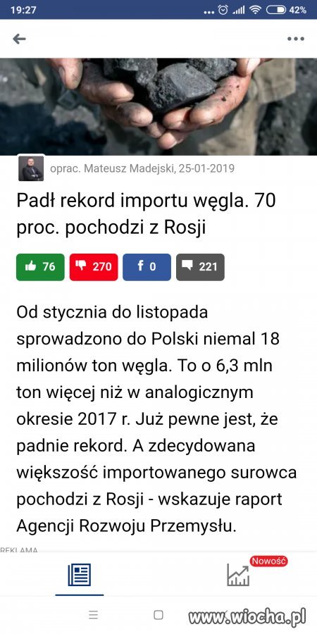 Padł rekord