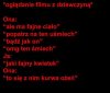 Oglądanie filmu z dziewczyną takie jest