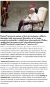 Brawa dla Franciszka, że nie broni pedofili...