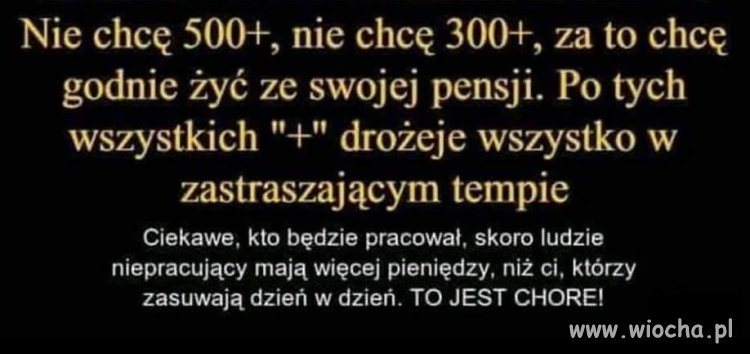 Nie chcę!