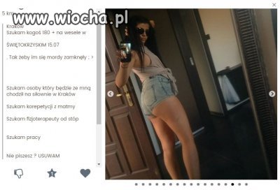 Przy tej liście oczekiwań chyba szuka 4 różnych...