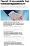 Zgwałcił własną córkę, bo "ponoć" pomylił ją 