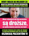 A minister zdr.na zapytania posłów na komisję