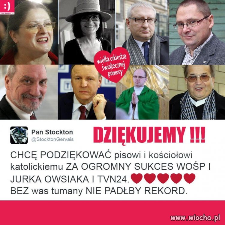W tym roku też na was bardzo liczymy