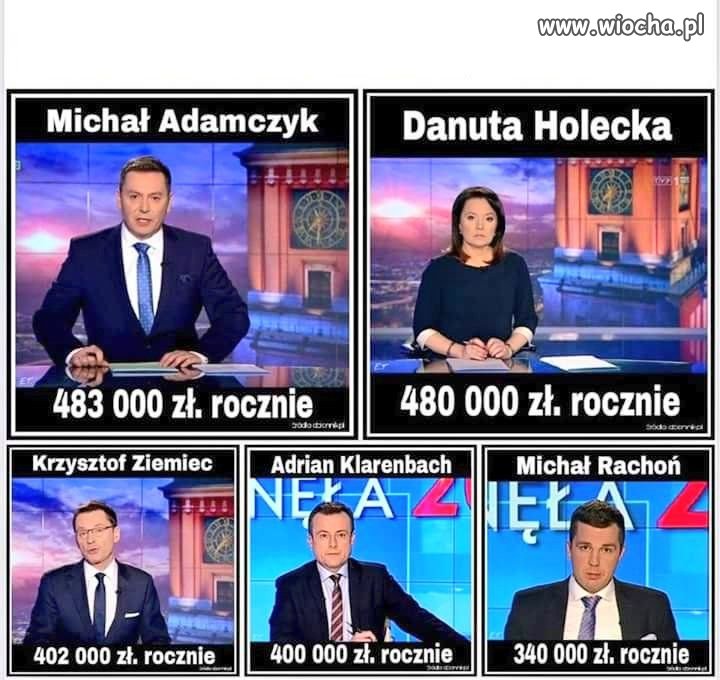 Tyle biorą za robienie z siebie szmaty