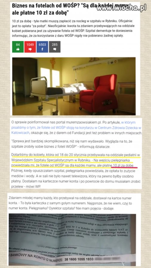 Biznes na fotelach od WOŚP.